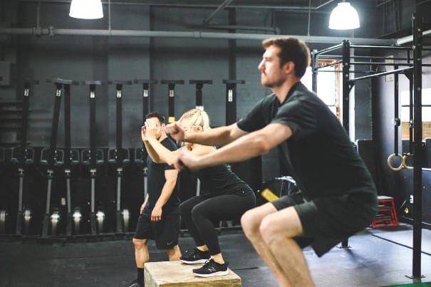 Get Fit class cardio blast